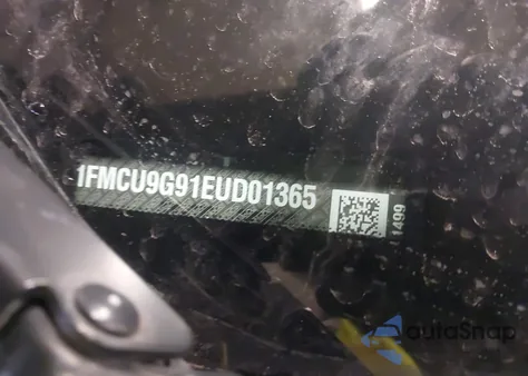 2014 Ford Escape Se из США, поврежденный, VIN 1FMCU9G91EUD01365